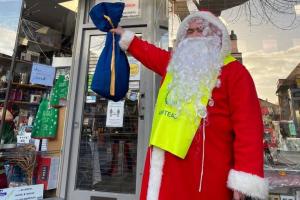 Santa will join in to help with Ashtead Rotary's Christmas collections!